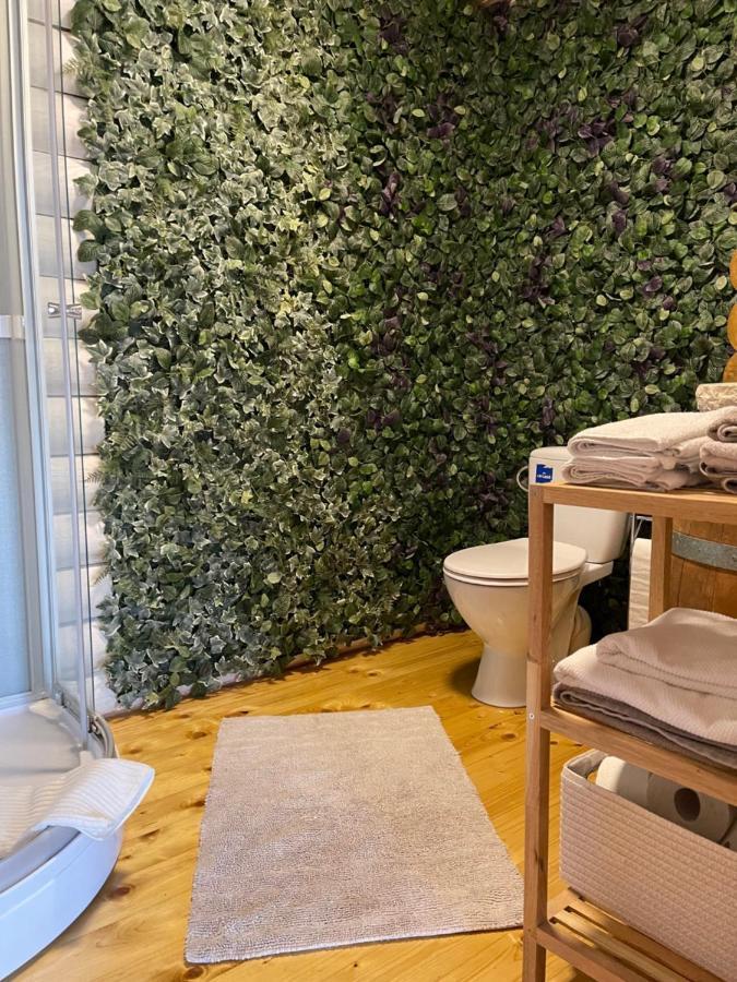 Wellness Huette Am Zwenkauer See Bei Leipzig Exterior foto