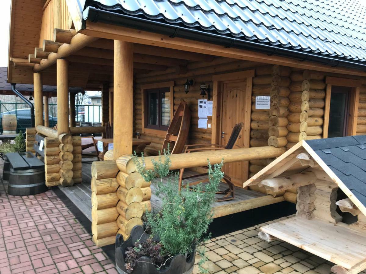 Wellness Huette Am Zwenkauer See Bei Leipzig Exterior foto