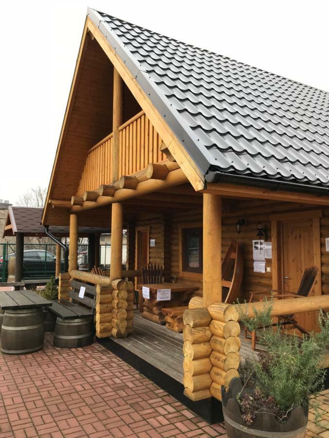 Wellness Huette Am Zwenkauer See Bei Leipzig Exterior foto