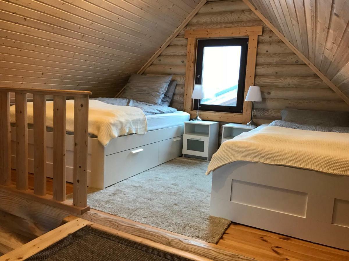 Wellness Huette Am Zwenkauer See Bei Leipzig Exterior foto